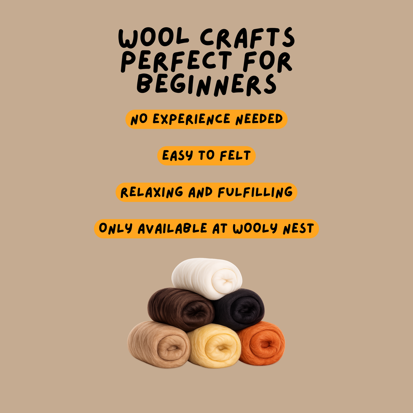 DIY Wool Felting Kit: Capybara Bathtime (Capybara, Hot Tub, Rubber Ducky)