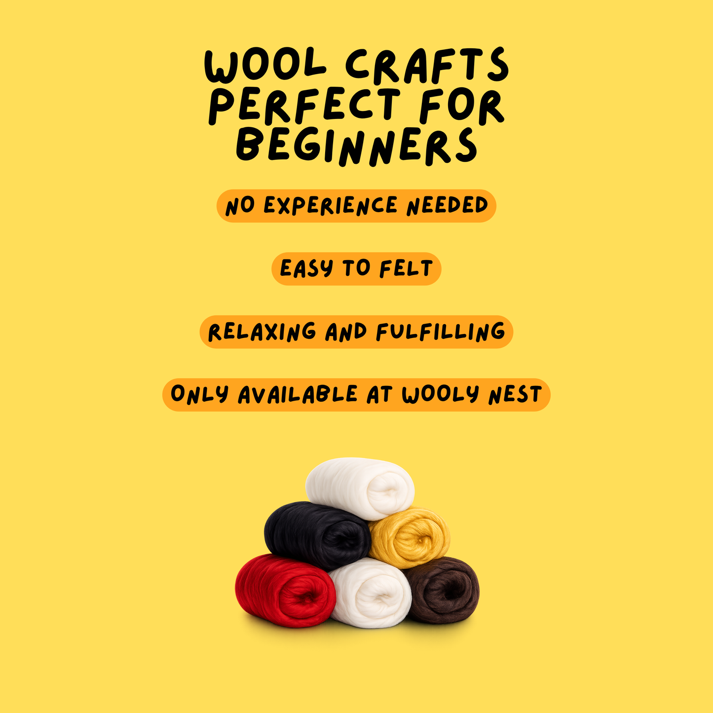 DIY Wool Felting Kit: Lucky Cat (Maneki Neko, Koban, and Fortune Cookie)
