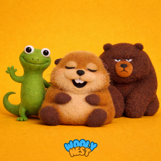 Tutorial for Forest Friends (Gecko, Beaver, Bear)