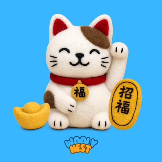 Tutorial for Lucky Cat (Maneki Neko, Koban, and Fortune Cookie)