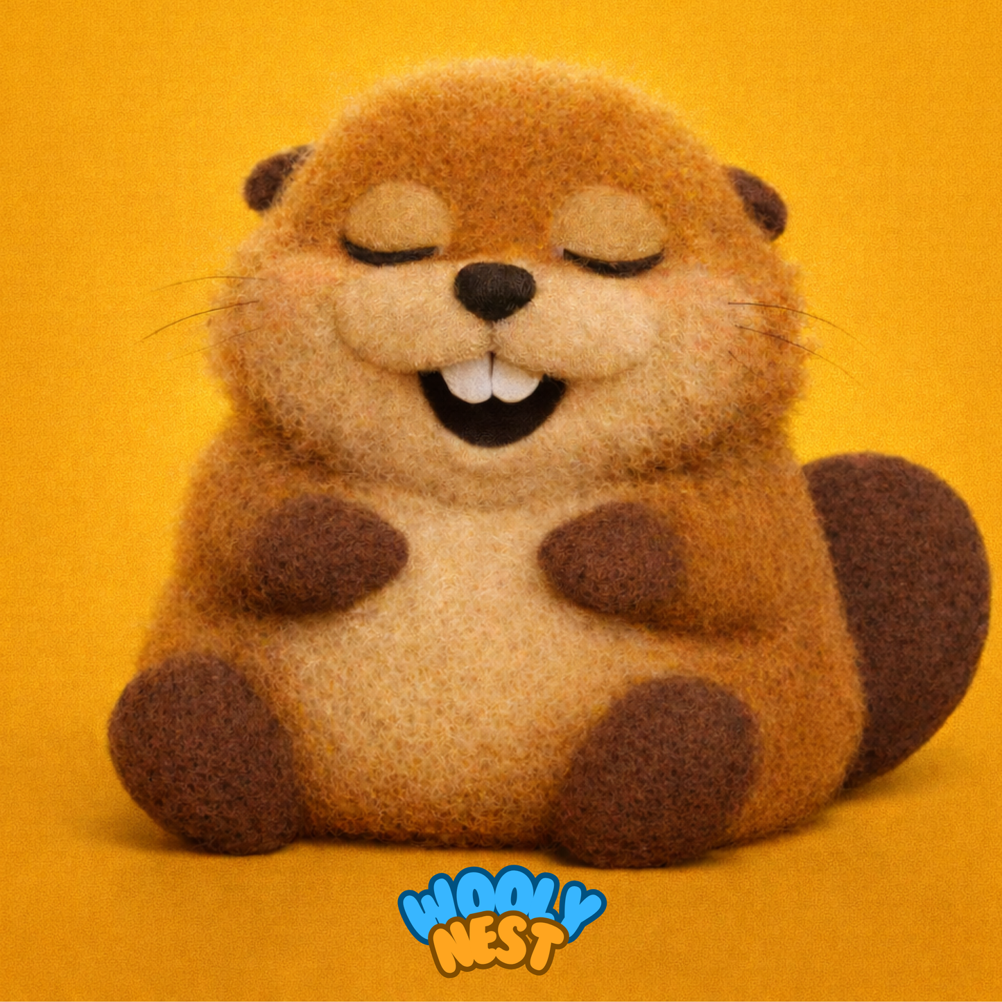 DIY Wool Felting Kit: Forest Friends (Beaver, Gecko & Bear)