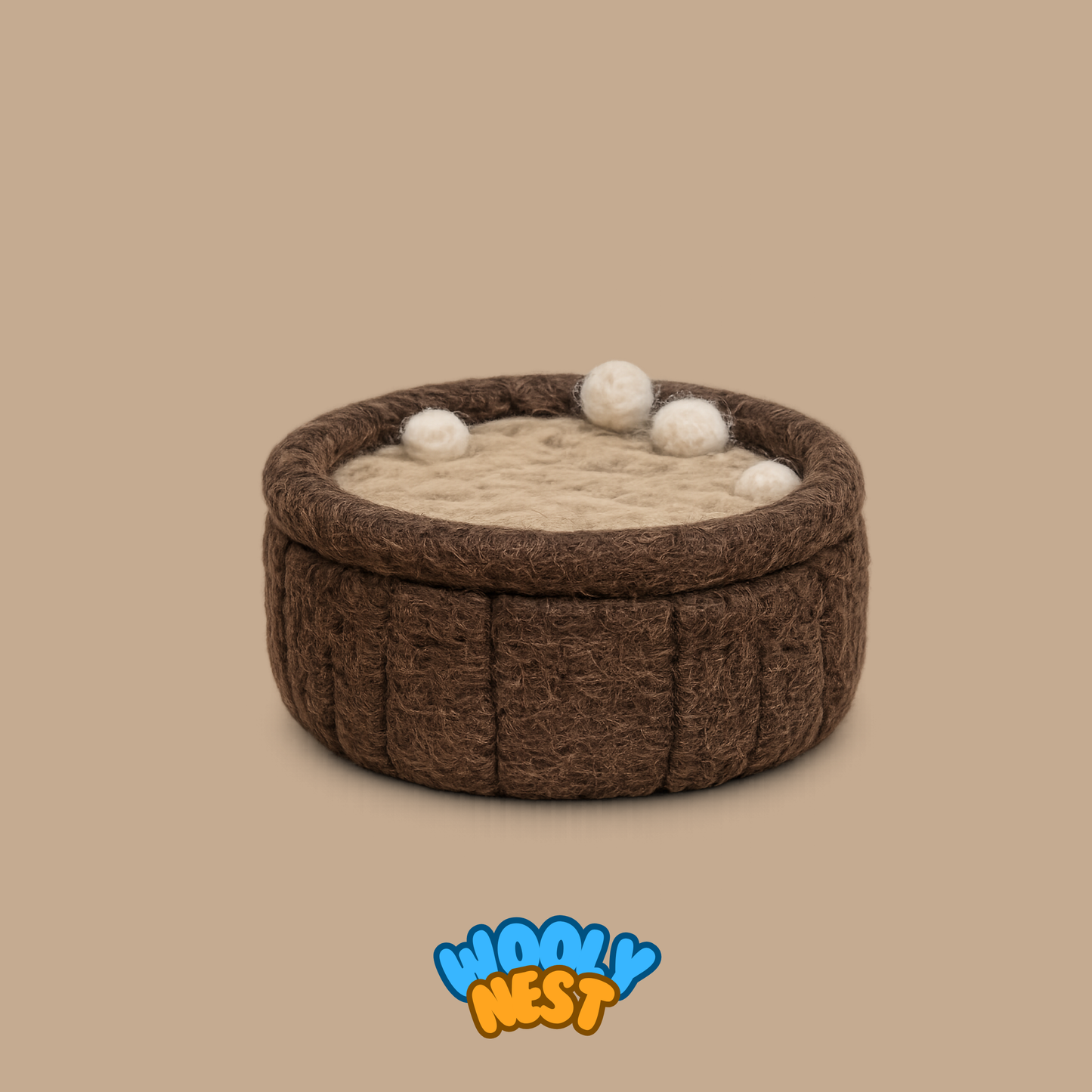 DIY Wool Felting Kit: Capybara Bathtime (Capybara, Hot Tub, Rubber Ducky)